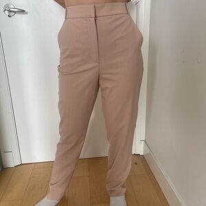 Pink dress pants